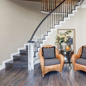 hardwood stair tread boise